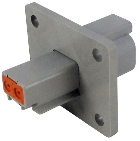 DT  Flange Mount Socket 2 Circuit  DE-DT04-2P-L012