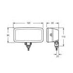 Driving Lamp 181 1307/1FD 905.054-001
