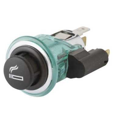 Cigarette Lighter Plug and Socket 12V with LED Light 181504