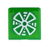 Switch Symbol Card - Green with "Fan Fast" symbol 9XT 713.630-251