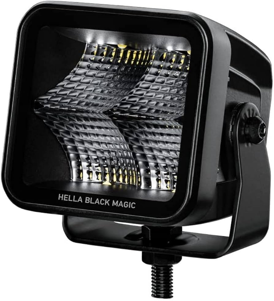 Driving Lamp Black Magic LED Cube 3.2" Flood Beam 1FA 358.176-851