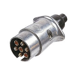 Trailer Plug  7 Pole Round Metal  4911/8JA 001.918-005