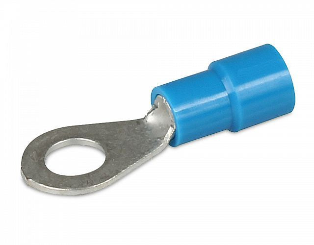 Insulated Eye Crimp Terminal - Blue 5.0mm Pk 20 8243/8KW 980.303-102
