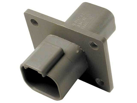 DT Flange Mount Socket 4 Circuit  DE-DT04-4P-L012