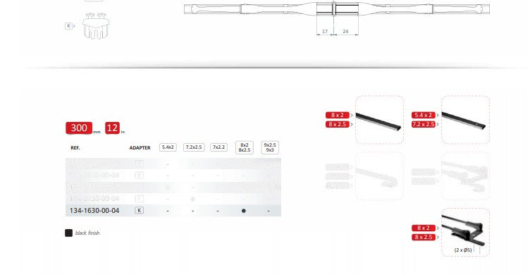 Wiper Blade 300mm (12") 1341630GA04