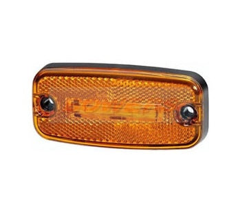LED Side Marker Lamp - Amber 24V 2PS 345.600-011