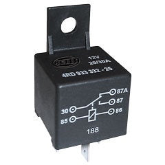 Mini Relay 12V 5 Pin Changeover 30/20A  3080-Bulk/4RD 933.332-048