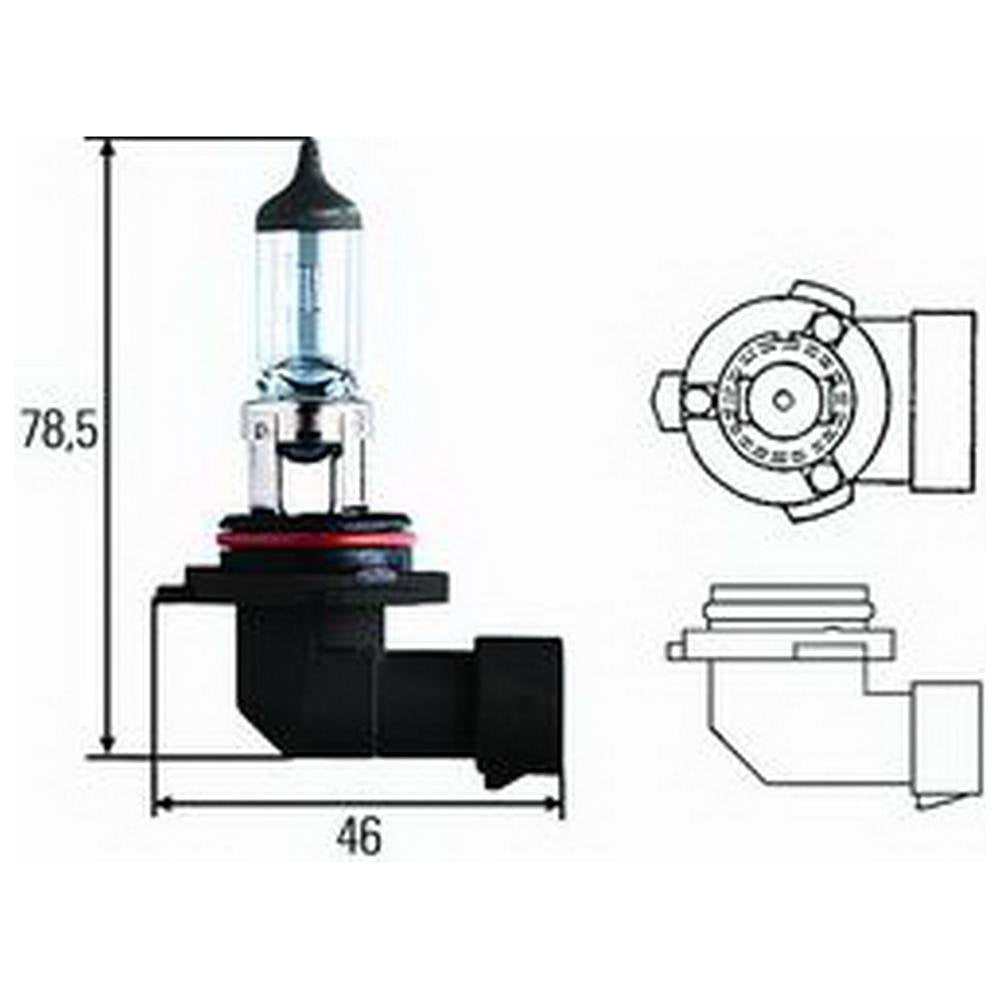 9006900 Bulb 12V 51W HB4 +90%