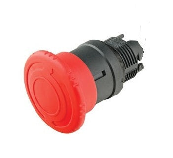 Palm Head 40mm Red Latching Turn to Release TMS12