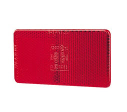 Retro Reflector - 105 x 55mm Self Adhesive Red 2926/8RA 342.007-102