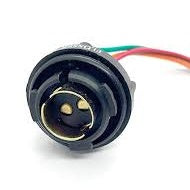 Bulb Holder BAY15d with Cables Twist Lock 5444