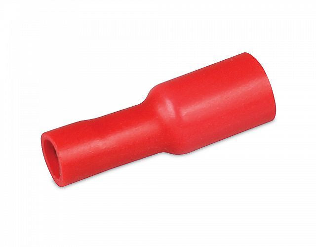 Insulated Female Bullet Crimp Terminals - Red Pk 12 8222/8KW 980.301-002