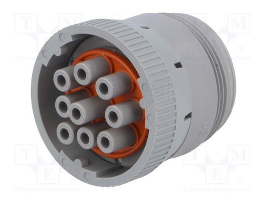 Deutsch HD10 9 Circuit Plug Threaded Rear DE-HD16-9-96S