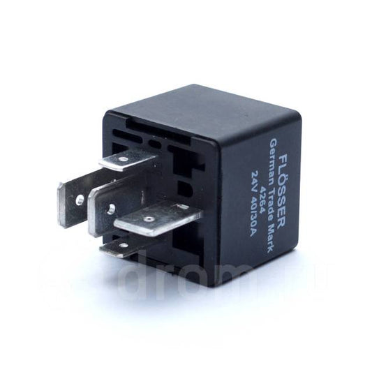 Mini Relay 5 Pin Changeover 24V 40/30A High Power 4264