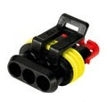Plug Only suit Super Seal Connector - 3 Pole  4983-P/8KW 959.881-535