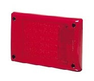 LED Rear Stop/Tail Jumbo Red Recess Mount 9-33V 2317/2TA 959.030-101