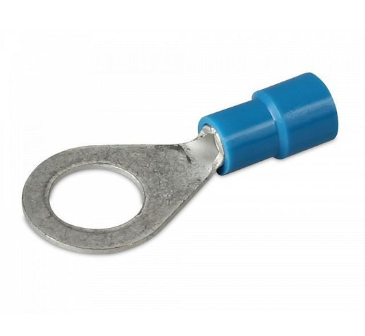8545/8kw 980.303-123 Insulated Eye Crimp Terminal - Blue 8.4mm Pk 100