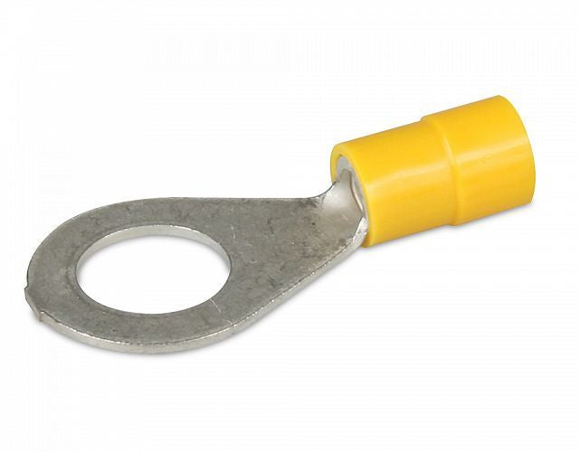 Insulated Eye Crimp Terminal - Yellow 9.5mm Pk 7  78248/8KW 980.303-272