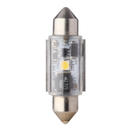 Bulb LED Festoon SV8.5 12/24V 13.5x38mm  White 914031