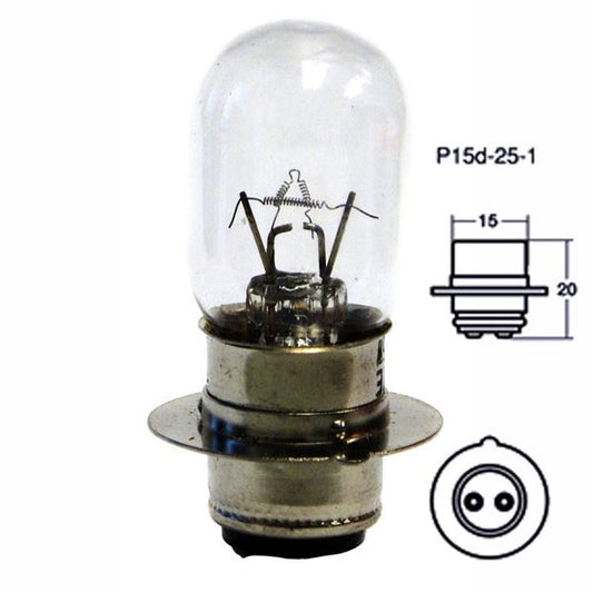 Bulb P15d-25-1 6V 25/25W 6251