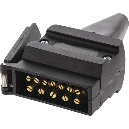 Trailer Plug 12 Pin Plastic ACX8035