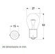 Bulb Bayonet BA15s 12V 18W 1311