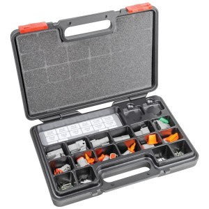 DT Connector Kit - 136 piece -  Boxed With Green Band Solid Pins DE-DTKIT-1