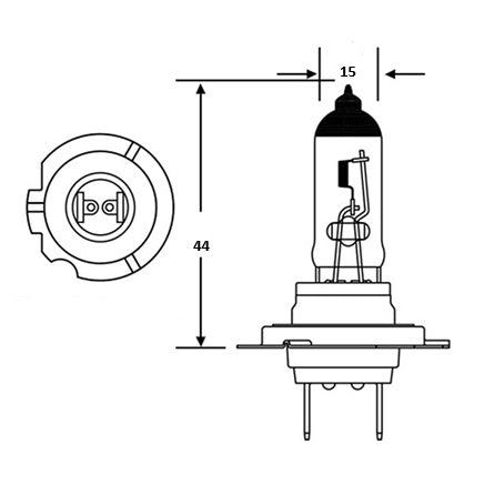 Bulb H18 PY26d-1 Halogen 12V 65W  Longlife 2180