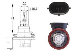 Bulb H9 Halogen PGJ19-5 12V 65W - CF1265/8GH 008.357-003