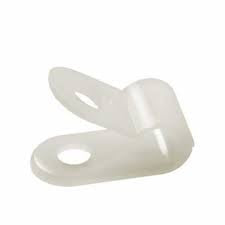 P Clip White ID 16mm - Each