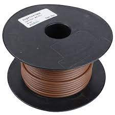 Cable Single Core 3mm Brown 150 30M Roll ACX0705