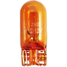 Bulb T10 Wedge W5W 24V 5W  Amber 429207A