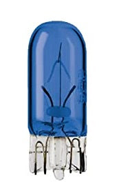 Bulb T10 Wedge 12V 5W W2.1x9.5d Blue 429133