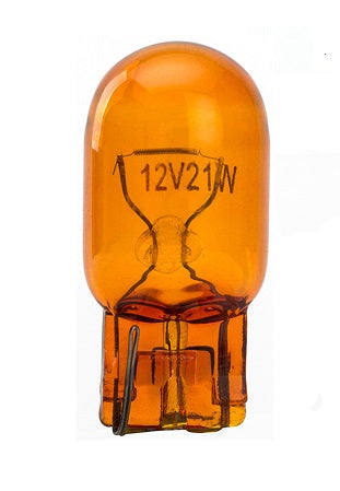 Bulb T20 Wedge W3x16d 12V 21W Amber 219007
