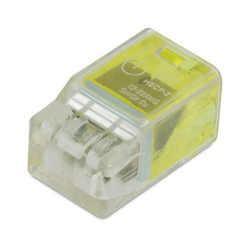 Push-In Wire Connector 2 Way 0.5-2.5mm2 Pk 8  8250-2/8KW 958.784-002