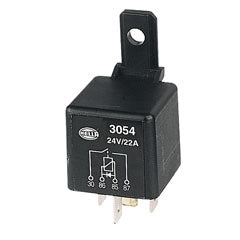 Mini Relay 24V 4 Pin Normally Open   - 22A - Diode 3054/4RA 905.330-242