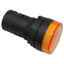 LED Pilot Lamp  Amber 16mm Wide View 12-24V BA16DS-AMB