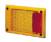 LED Rear Indicator Jumbo Amber Recess Mount 9-33V 2138/2BR 959.031-001