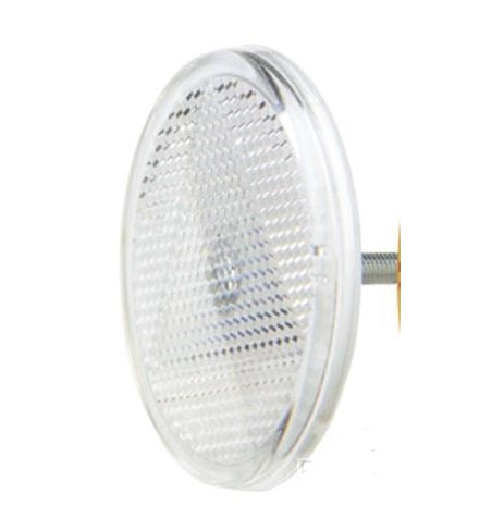 Clear Reflector Round Bolt On 65mm ELN84000