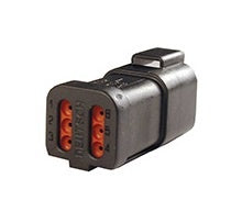 DT Socket 6 Circuit CAT Spec DE-DT04-6P-E005