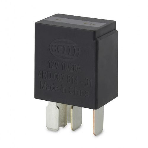 Micro Relay  12V 5 Pin Change-over - 20/10A - Resistor  3065/4RD 007.814-071