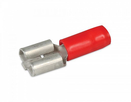 Crimp Terminal - Push-On Female 6.3mm Red Pk 15  8200/8KW 980.300-002