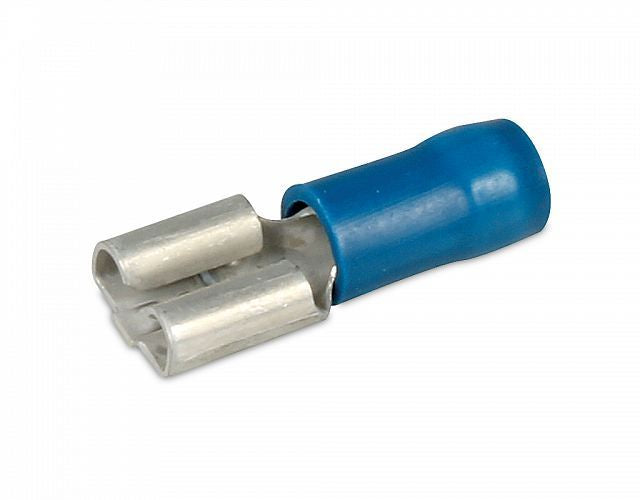 8501/8KW 980.300-103 Crimp Terminal - Push-On Female 6.3mm Blue Pk 100
