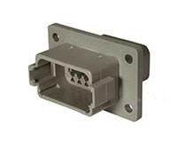 DT Flange Mount Socket 12 Circuit  DE-DT04-12PA-L012